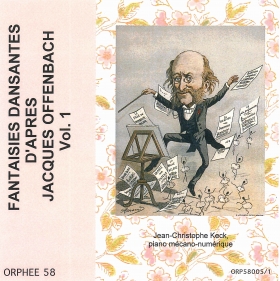 Danses et fantaisies d'après Jacques Offenbach - Vol. 1 - Orphée 58